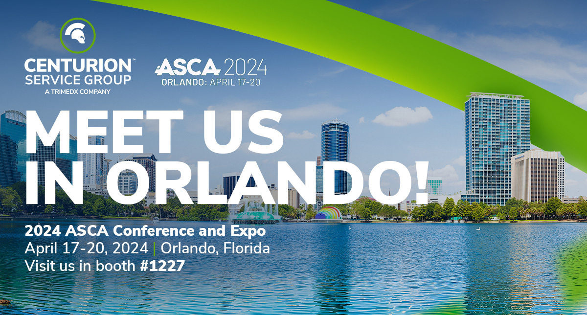 Meet Centurion Service Group in Orlando for ASCA 2024.