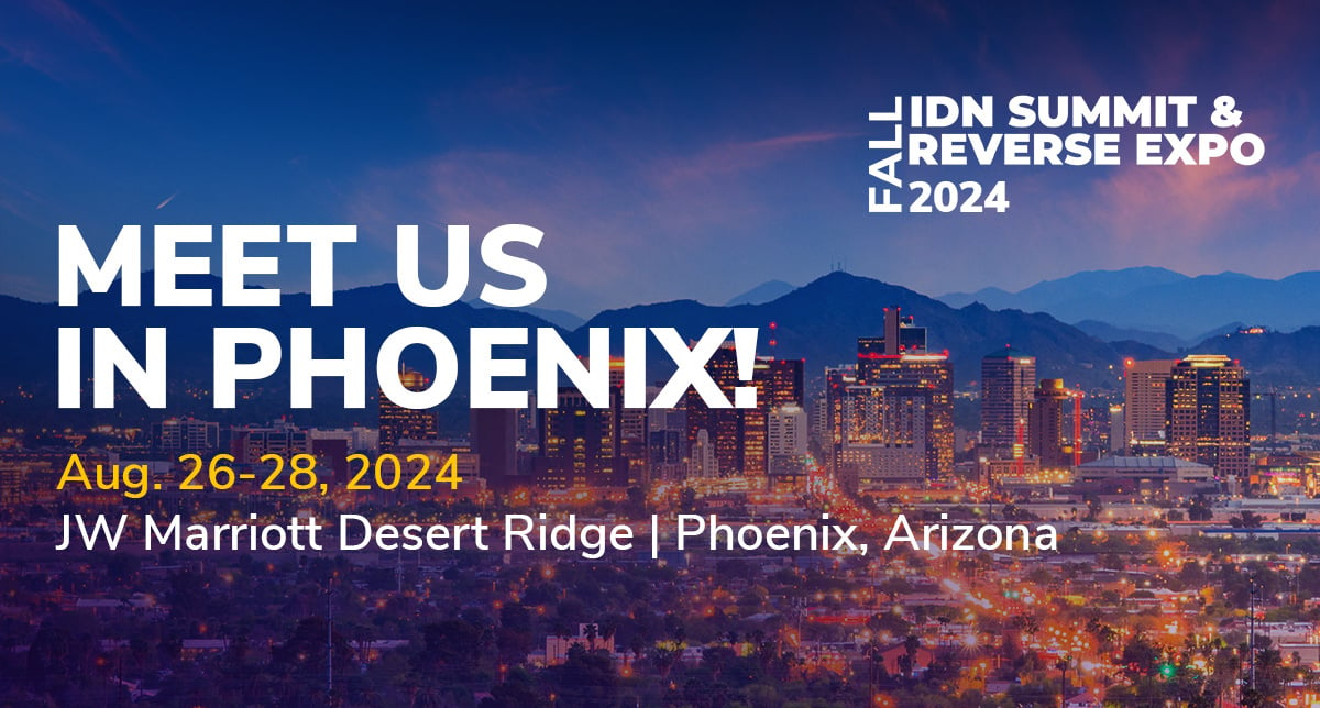 Meet Centurion Service Group in Phoenix, Arizona for the 2024 IDN Summit and Reverse Expo on August 26-28, 2024 at JW Marriott Desert Ridge. 